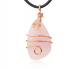 Spiral Crystal Necklace