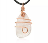 Spiral Crystal Necklace
