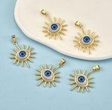 Divine Eye of Protection Charm Necklace