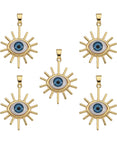 Divine Eye of Protection Charm Necklace